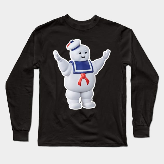 Stay Puft Long Sleeve T-Shirt by old_school_designs